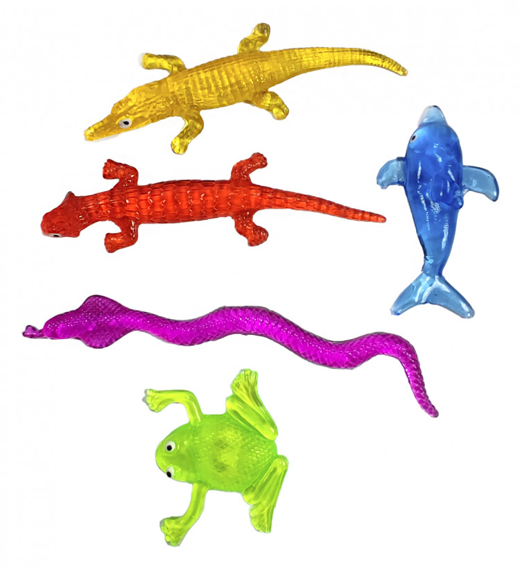 Игрушка лизун животные