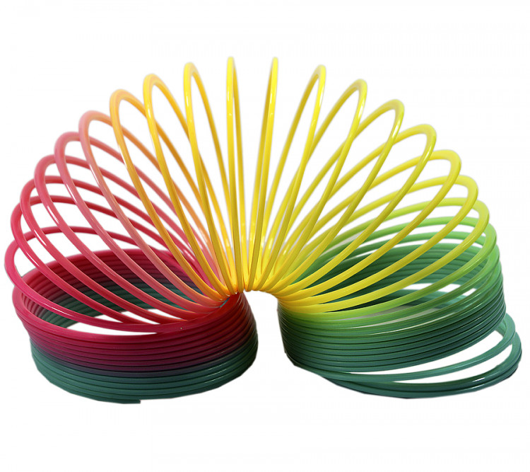 Пружинка радуга большая