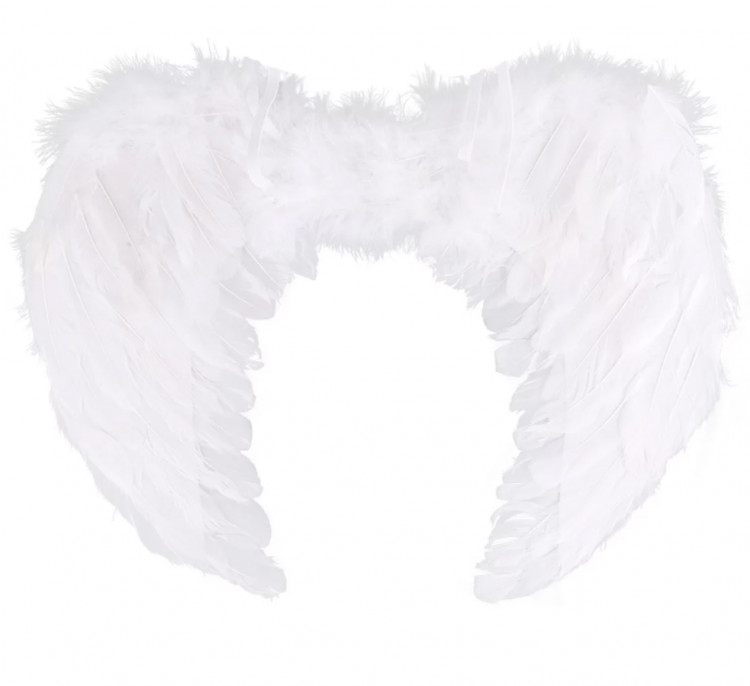 Крылья ангела белые средние