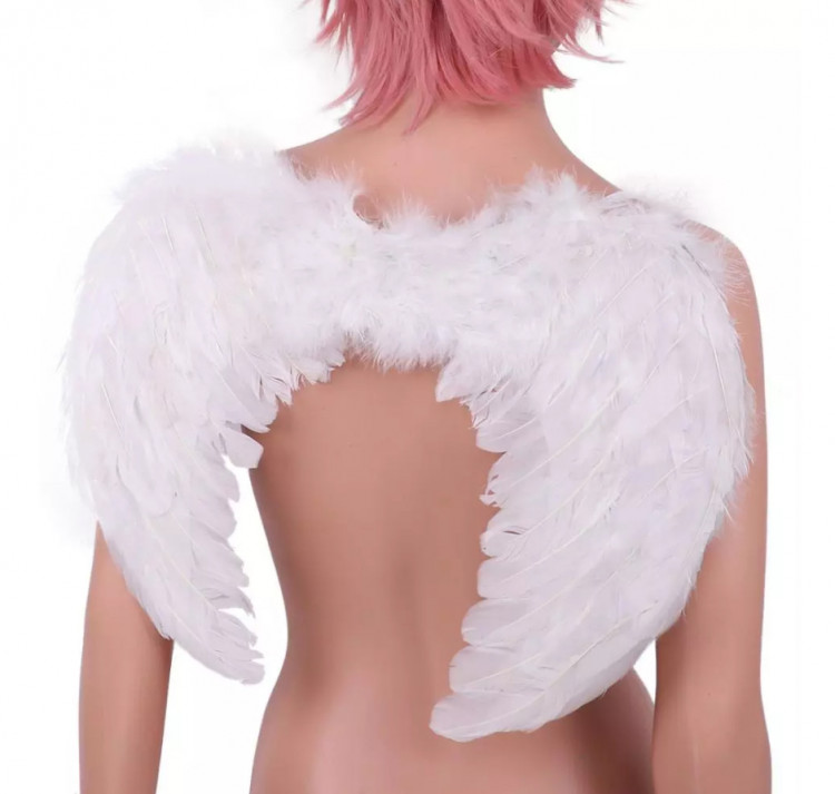 Крылья ангела белые средние