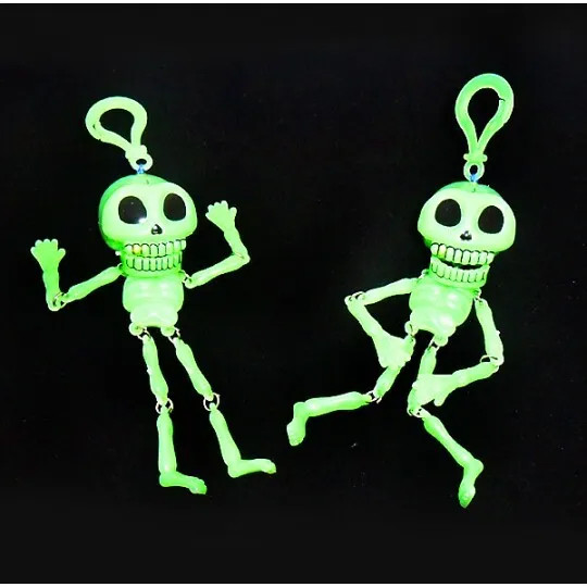 Брелок скелет подвижная челюсть