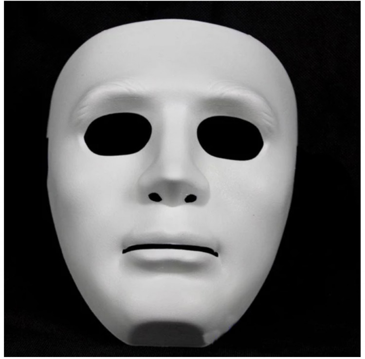 Маска Лицо белая
