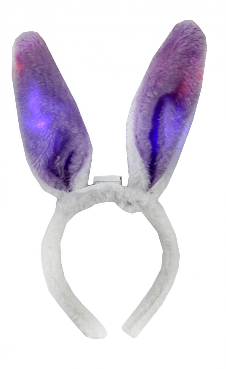 Ободок светящийся ушки зайца