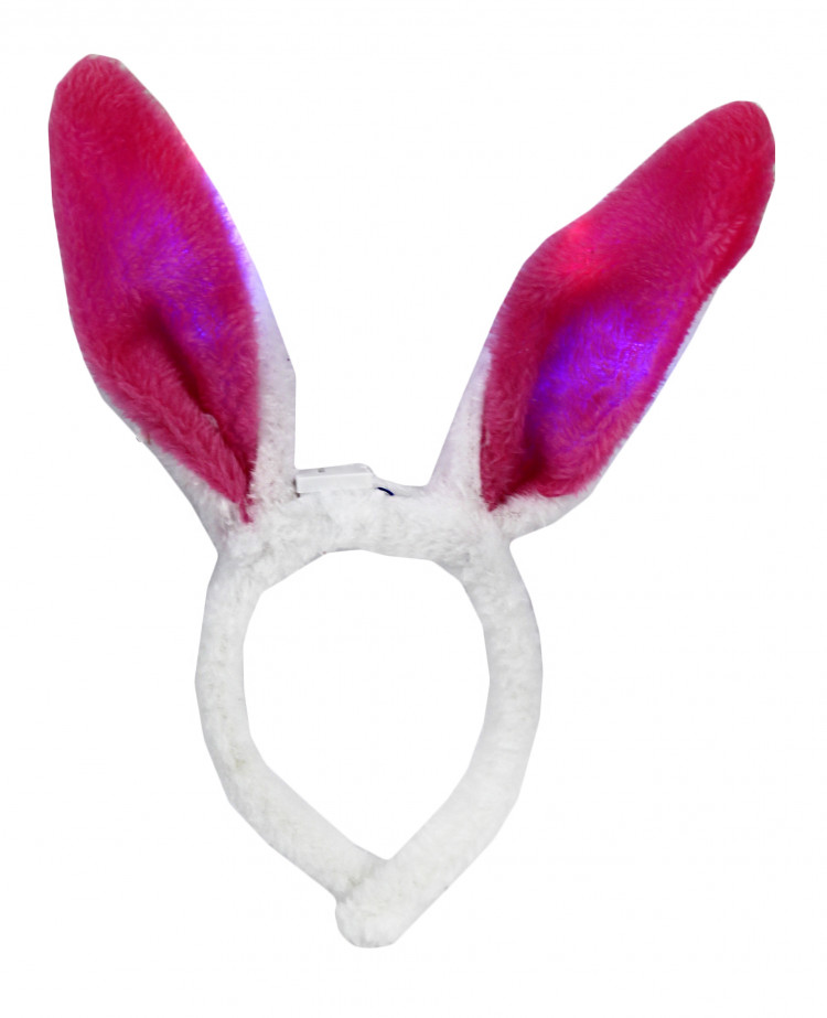 Ободок светящийся ушки зайца