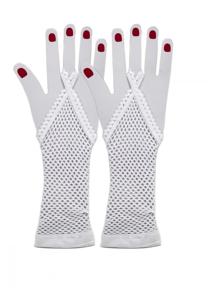 Митенки белые