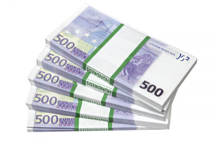 Сувенирные деньги 500 евро