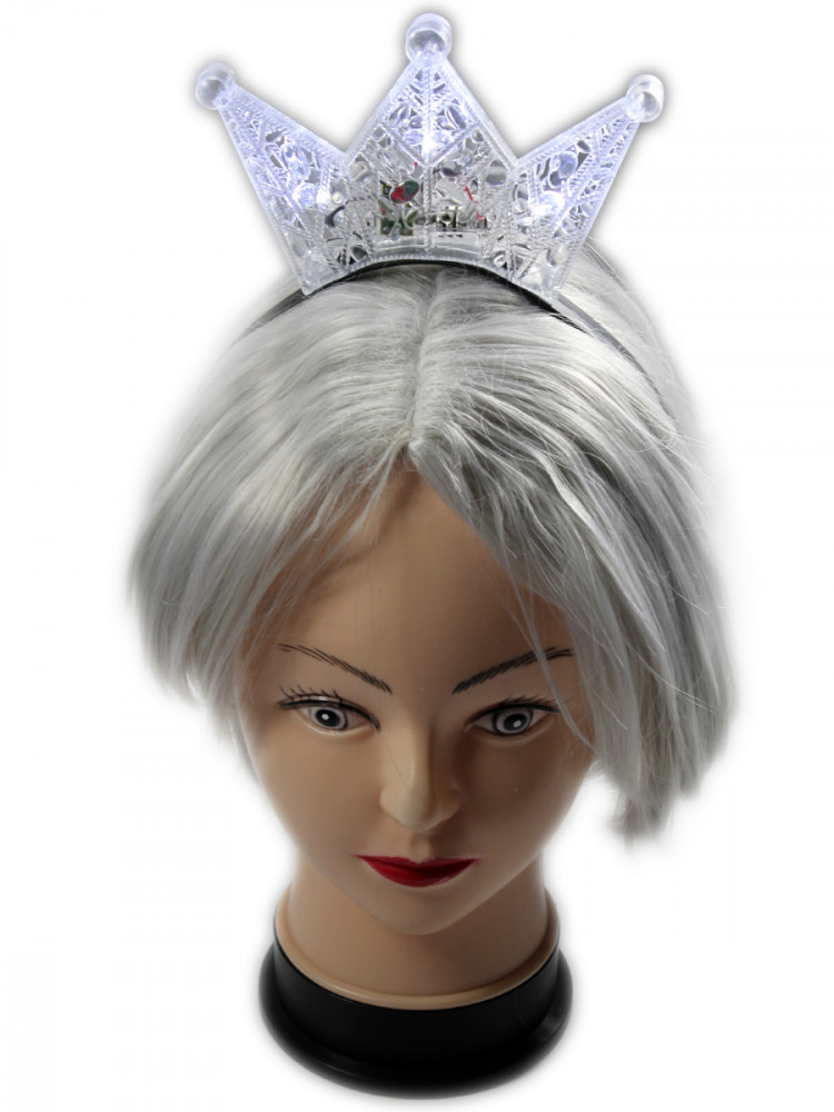 Ободок корона принцессы светящаяся