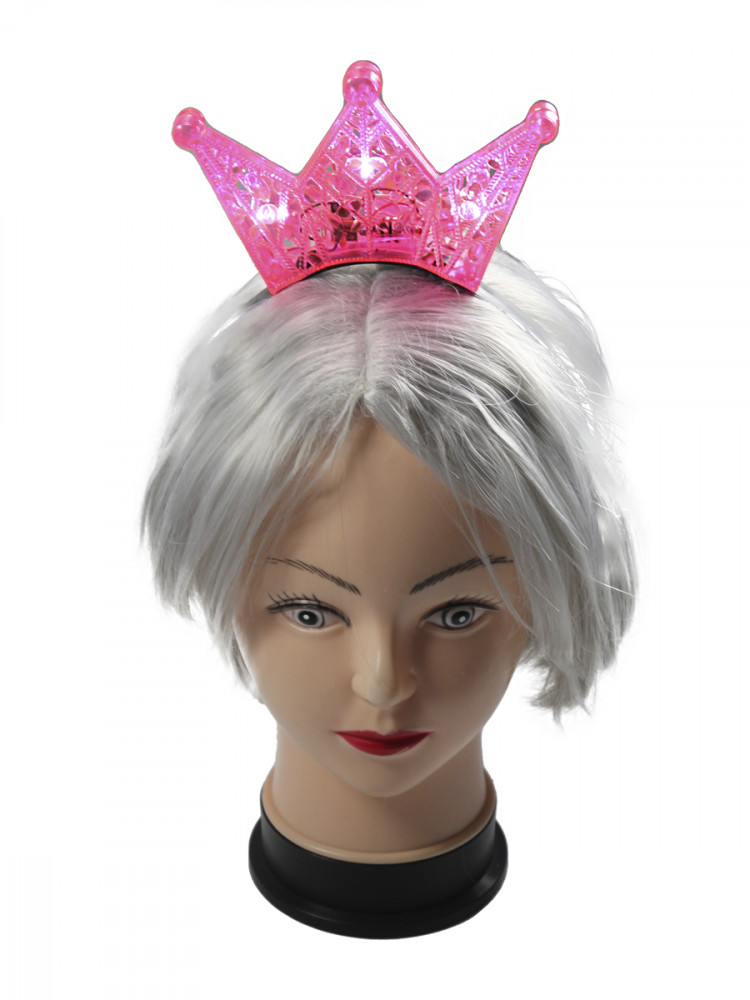 Ободок корона принцессы светящаяся