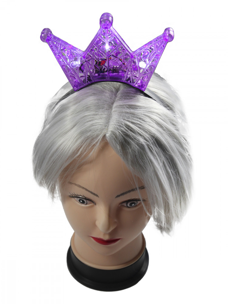 Ободок корона принцессы светящаяся