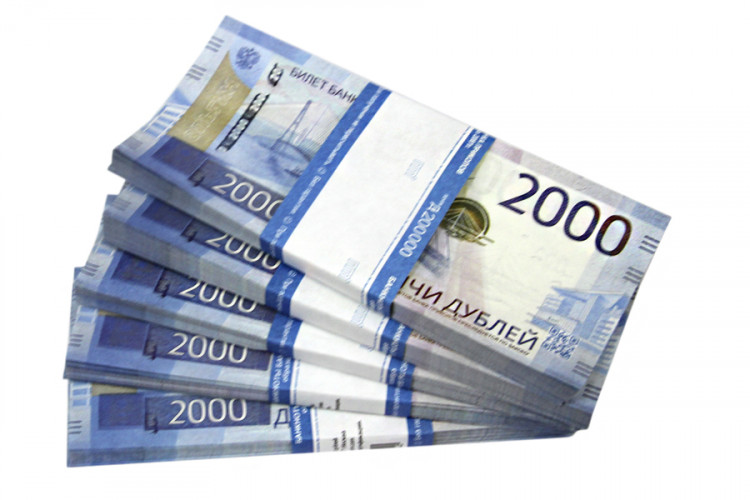 Сувенирные деньги 2000 рублей
