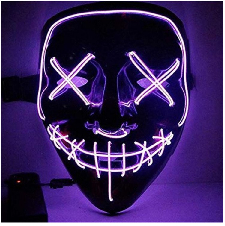 Маска неоновая Судня ночь
