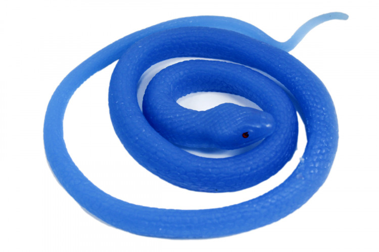 Змея резиновая неоновая