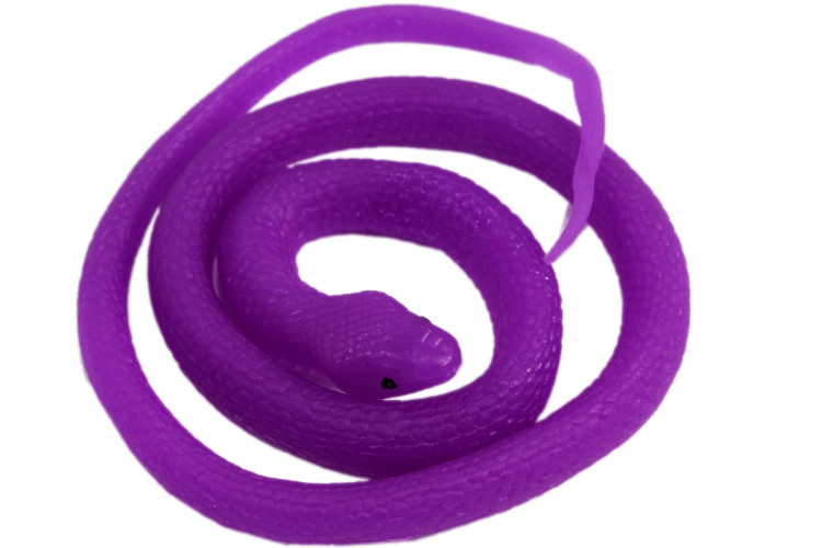 Змея резиновая неоновая