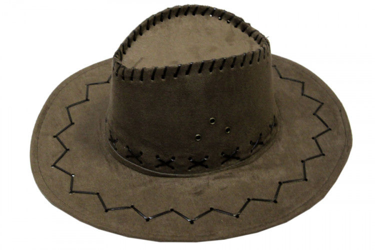 Шляпа ковбоя коричневая