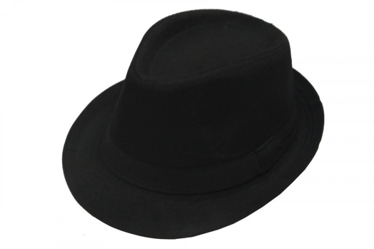 Шляпа Гангстера черная