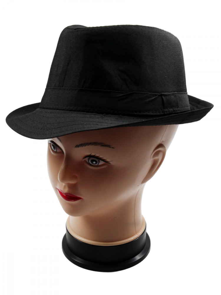 Шляпа Гангстера черная