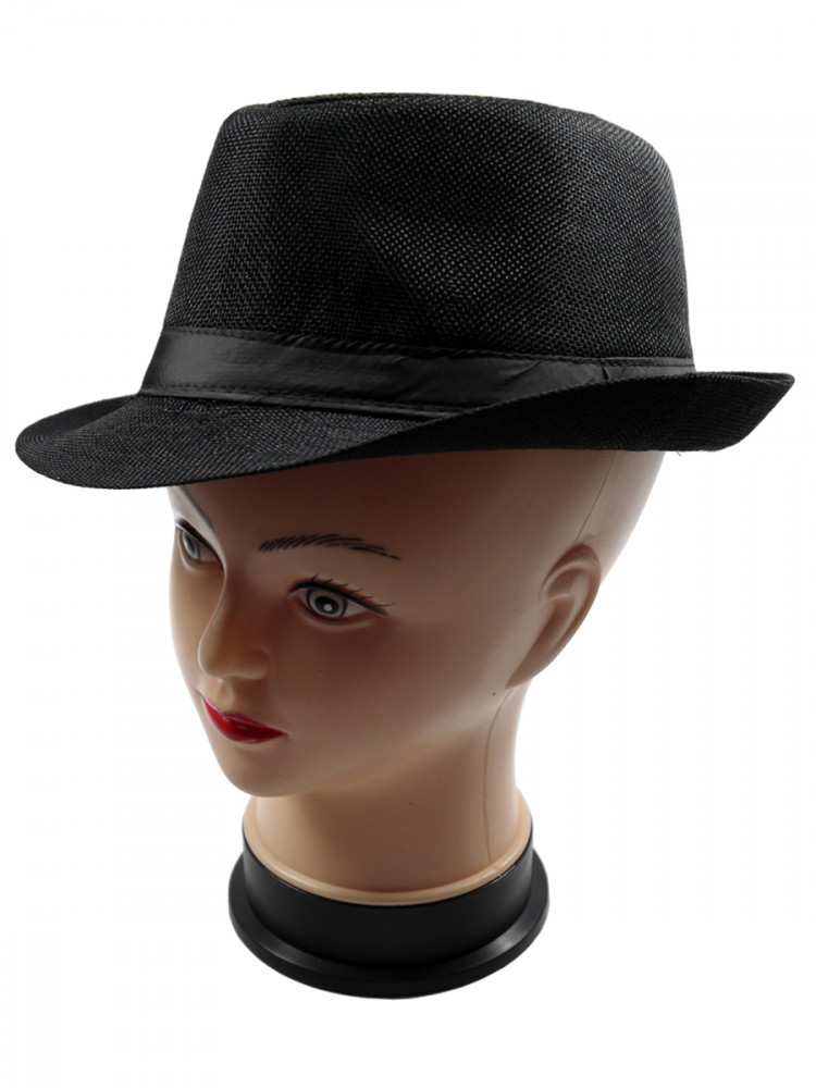 Шляпа Гангстера черная