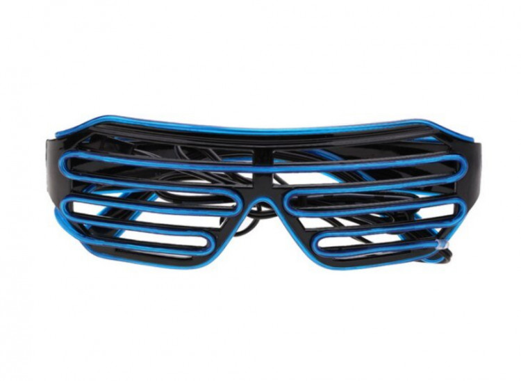 Неоновые очки шторки