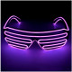Неоновые очки шторки