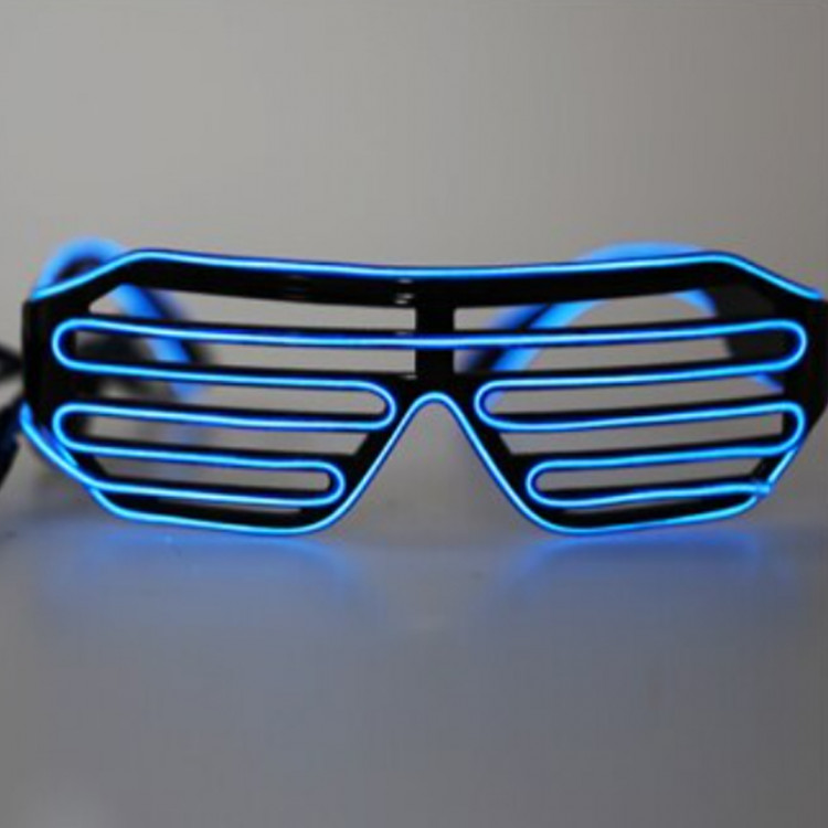 Неоновые очки шторки