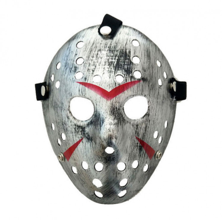 Маска Джейсон Jason серебряная