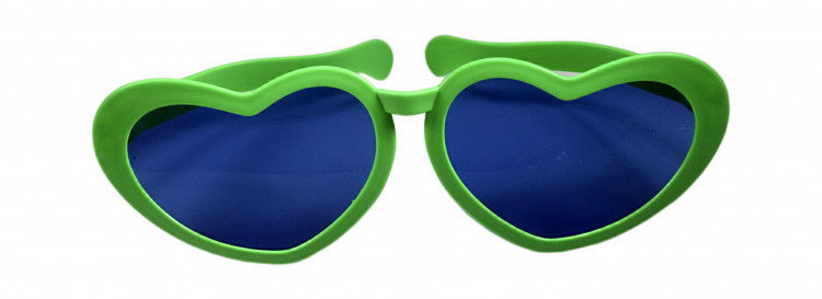 Очки гигант сердечки