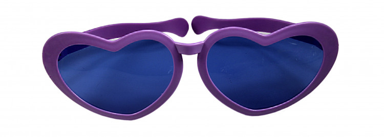 Очки гигант сердечки